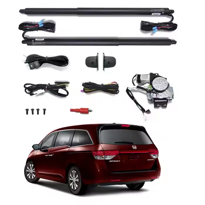 Honda Odyssey upgraded electric tailgate finished effect